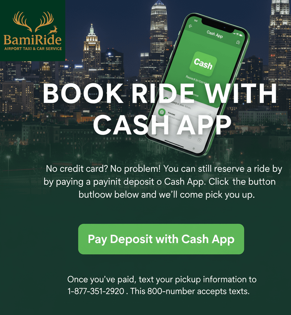 Book Ride With Cash App